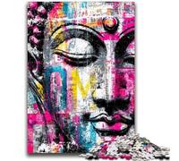 Puzzles Bouddha Fantastique pour Adolescents 1000 Puzzles, Jeu Familial Anti-Stress Défi Difficile Cadeaux pour Amis et Famille (50X75cm)