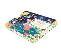 Puzzles brillants Pays imaginaires - 2 puzzles 24 pièces - Coffret avec 2 puzzles 24 pièces et jeux d'observation - Mélanie Grandgirard - Deux Coqs D'or - Jeux livres objets