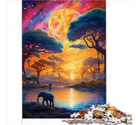 Puzzles Cadeau Puzzle Adulte Merveilleuse rivière 100% Carton Recyclé pour Adultes Enfants Puzzle de Noël Cadeaux pour Femmes 1000 pièces (26x38 cm)