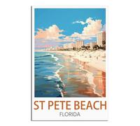 Puzzles Casse-tête, 2000 pièces, St Pete Beach Florida, décoration intérieure, Jouet-Cadeau pour Hommes, Femmes, Seniors, 70x100cm
