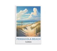 Puzzles Casse-tête de 1000 pièces Pensacola Beach Décoration Maison Fête d’Anniversaire Jouet Cadeau pour Hommes, Femmes, Seniors, 50x70cm