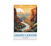 Puzzles Casse-tête de 1000 pièces pour Adultes Grand Canyon Arizona Puzzle Classique pour Enfants Puzzles Difficiles et exigeants pour Adultes et Adolescents 52x38cm