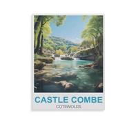 Puzzles，Castle Combe Cotswolds，en Papier Photo, Décoration De La Maison Moderne pour Salon Bureau-1000 Pièces（50x70cm）-GW26