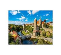 Puzzles，Centre Historique de Bautzen, Allemagne，Adultes Puzzle en Papier, Décoration De La Maison Moderne pour Le Salon-1000 Pièces（50x70cm）-M73