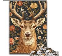 Puzzles Cerfs Fantastiques pour Adultes et Ados, 2000 pièces, Jouets Éducatifs, Jeux Anti-Stress, Cadeaux d'anniversaire Uniques (70x100cm)