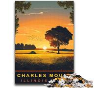 Puzzles Charles Mound 2000 pièces pour Adultes, pour Les 14 Ans et Plus, Jeux de réflexion en Famille, Cadeaux d'anniversaire de Noël 2000 pièces (70x100cm)