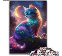 Puzzles Chat Magique pour Adolescents, 2000 pièces, Jeu Familial Anti-Stress, Défi Difficile, Cadeaux pour Amis et Famille (70x100cm)