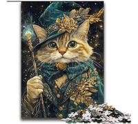 Puzzles Chat Magique pour Adultes 2000 pièces, Défi d'Intelligence Cérébrale, Jouets Addictifs, Cadeaux d'anniversaire pour 14 Ans et Plus (70x100cm)