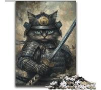 Puzzles Chat Ninja pour Adolescents 2000 pièces, adaptés aux Personnes de 14 Ans et Plus Idées Cadeaux de décoration intérieure 70x100cm