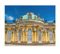 Puzzles，Château de Sanssouci, Palais d’été de Frédéric Le Grand à Potsdam，Adultes Puzzle en Papier, Loisirs Divertissement Jeu Jouet-1000 Pièces（50x70cm）-U45