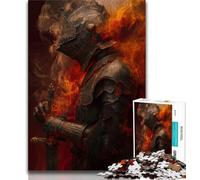 Puzzles Chevalier Magique 1000 Pièces pour Adolescents, Aidez Le Cerveau à Exercer, Jouets Addictifs pour Cultiver la Patience, Superbe Cadeau (38x26cm)