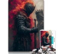 Puzzles Chevalier Magique pour Adolescents, Anti-Stress Staycation Kill Time avec Affiche et Fiche de Questions Assorties (75x50cm)
