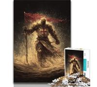 Puzzles Chevaliers médiévaux pour Adolescents 1000 pièces, Jouets éducatifs et Anti-Stress, adaptés à la décoration de Bureau (50x75cm)