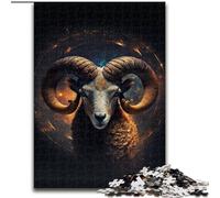 Puzzles Chèvre de Rêve pour Adultes et Adolescents, Jeux Éducatifs, Décoration d'Intérieur, Cadeau d'anniversaire, Cadeaux, Art Mural (50x75cm)