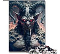 Puzzles Chèvre Diable 1000 pièces pour Adolescents, Jeux éducatifs Classiques, Belle décoration (50x75cm)