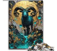 Puzzles Chèvre Magique 2000 pièces pour Adultes, Jeu Stimulant et Jeu Familial, Cadeau d'anniversaire, décoration Murale (70x100cm)