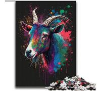 Puzzles Chèvres Colorés pour Adultes et Adolescents 2000 Pièces, Convient aux 14 Ans et Plus Amusement en Famille C'est Idéal comme Cadeau pour Toute la Famille (70x100cm)