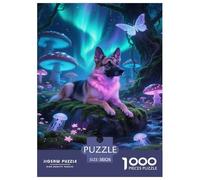 Puzzles Chien Malinois Belge De 1000 Pièces pour Adultes,Forêt Fantastique Un Jeu De Dexérité Très Difficile Puzzle Jeu Éducatif Aux Défis 38x26cm/1000pcs