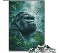 Puzzles chimpanzés de la Jungle pour Adultes (1000 pièces), Jouet éducatif Anti-Stress, idéal comme Cadeau pour Toute la Famille (50x75cm)