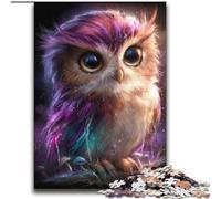 Puzzles Chouette Fantastique 2000 pièces pour Adultes et Adolescents, pour Un Moment de détente et de Partage, pour Un Amour de Couple Plus Intense (70x100cm)