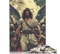 Puzzles chrétiens de Jésus pour adultes, puzzles de 1000 pièces pour adultes, puzzle en papier drôle, jeu de décompression 1000 pièces (38x26 cm)
