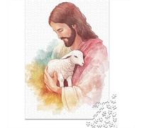 Puzzles chrétiens pour Adultes - 1000 pièces - Jeu de Puzzle Stimulant et Amusant - 38 x 26 cm