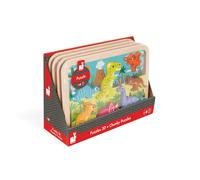 Puzzles Chunky Puzzle Dinosaures 7 Pcs (Bois)