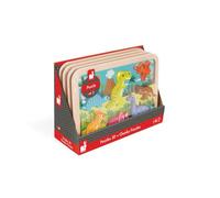 Puzzles Chunky Puzzle Dinosaures 7 Pcs (Bois)