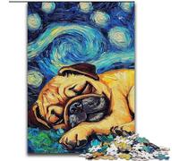 Puzzles Ciel étoilé Carlin 1000 pièces pour Adultes, Jouets addictifs pour la décoration de la Maison (26x38cm)