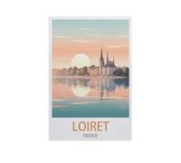 Puzzles Classiques Puzzle 1000 Pièces，Loiret, France，Adultdecompression Paper Jigsaws Toys, Kids Toys Cadeaux（75x50cm）-M10