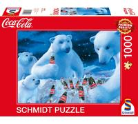 Puzzles Coca Cola Ours Polaires, 1000 Pcs