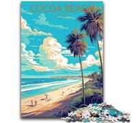 Puzzles Cocoa Beach, Floride, 2000 pièces pour Adultes, Jeux éducatifs, Anti-Stress, Cadeaux du Père Noël Secret pour Les Enfants de 14 Ans et Plus, 2000 pièces (70x100cm)