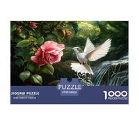 Puzzles Colibri De 1000 Pièces pour Adultes,Forêt sereine Un Jeu De Dexérité Très Difficile Puzzle Jeu Éducatif Aux Défis 38x26cm/1000pcs