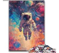 Puzzles colorés d'astronautes dans l'espace pour Adolescents, 2000 pièces, Jeu Familial Anti-Stress, défi Difficile, Superbes Cadeaux et Jouets (70x100cm)
