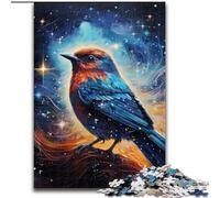Puzzles colorés de moineaux pour Adultes 1000 Puzzles Carton pour la décoration intérieure, l'entraînement cérébral et Les Cadeaux de Vacances Taille : 38x26cm