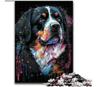 Puzzles colorés Dogue du Tibet pour Adultes, 1000 pièces, à partir de 14 Ans, idées Cadeaux pour améliorer la mémoire 26x38cm