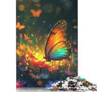 Puzzles colorés et Joyeux de 1 000 pièces en Papier pour Adultes et Adolescents, Jeu Familial, Cadeaux de Noël, 1 000 pièces (75 x 50 cm)