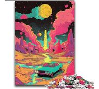 Puzzles colorés et Lumineux de 2000 pièces pour Adultes et Adolescents, Cadeau d'anniversaire idéal pour Un séjour de détente, décoration Murale pour Les 14 Ans et Plus (70x100cm)