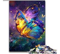 Puzzles colorés et Magnifiques de Papillons pour Adolescents, 1000 pièces, pour Les Plus de 14 Ans, Jeux de réflexion en Famille, Cadeaux de Noël et d'anniversaire (26x38cm)