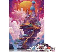 Puzzles Compagnons Célestes pour Adultes et Adolescents, Puzzles en Bois, Jouets pour Adultes, 500 pièces (52 x 38 cm)
