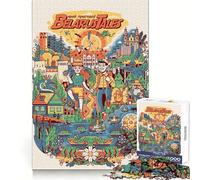 Puzzles Contes d'été de Biélorussie pour Adultes, 1000 pièces, Stimulation cérébrale, apaisement de l'esprit, Divertissement, découpe de qualité supérieure, Joli Cadeau (38x52cm)