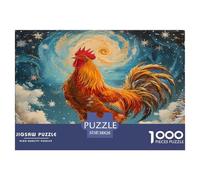 Puzzles Coq De 1000 Pièces pour Adultes,Cosmique de Fantasy Un Jeu De Dexérité Très Difficile Puzzle Jeu Éducatif Aux Défis 38x26cm/1000pcs