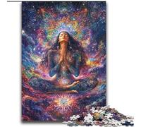 Puzzles Cosmic Girl pour Adolescents, Jouets stimulants, décoration Murale, Cadeaux d'anniversaire et de Noël Uniques (70x100cm)