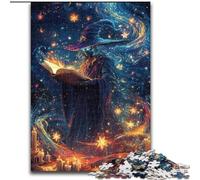 Puzzles Cosmic Wizard 1000 pièces pour Adolescents, Jouets éducatifs, Anti-Stress, Cadeaux d'anniversaire Uniques (26x38cm)