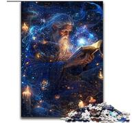 Puzzles Cosmic Wizard 1000 pièces pour Adultes, Jeu Stimulant, Chaque pièce est Unique - Jeu Familial Stimulant (50x75cm)