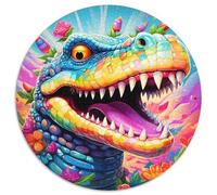 Puzzles Crocodiles du Nil pour Adultes, 1 000 pièces, pour Les Parents, Les Amoureux et Les Amis (à partir de 14 Ans) (67,5x67,5cm)