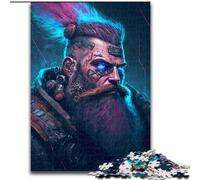 Puzzles Cyborg pour Adultes 1000 pièces, Jeux éducatifs à Faire soi-même avec Affiche et fiche de Questions Assorties 14 Ans et Plus (26x38cm)