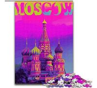 Puzzles d'affiches du Monde pour Adultes et Adolescents, Cadeau d'anniversaire pour Tuer Le Temps, Cadeaux, décoration Murale pour 14 Ans et Plus (50x75cm)