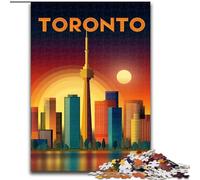 Puzzles d'affiches du Monde pour Adultes et Adolescents, Jeux éducatifs, décoration d'intérieur, Convient pour la décoration de Bureau 50x75cm