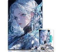 Puzzles d'anges animés pour Adultes et Adolescents, Jeu éducatif Amusant et Humoristique pour Anniversaire (75x50cm)